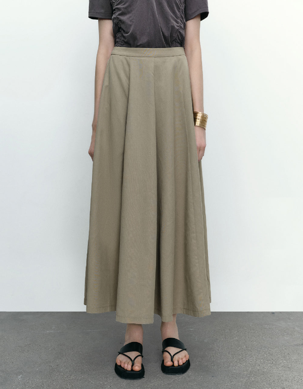 Maxi A-Line Skirt