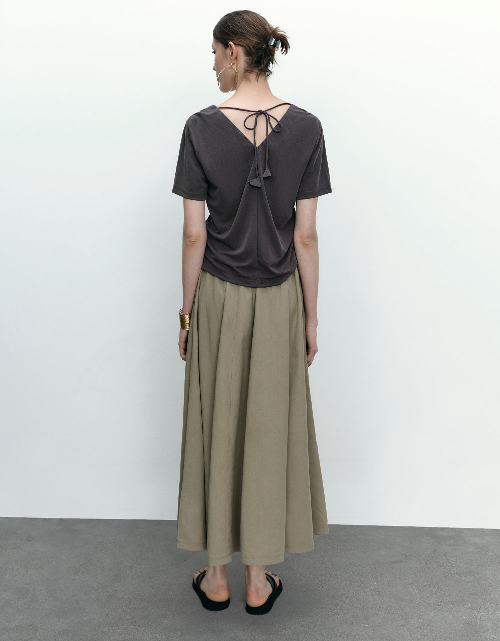 Maxi A-Line Skirt