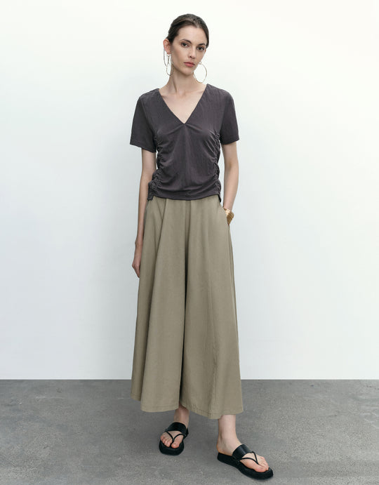Maxi A-Line Skirt