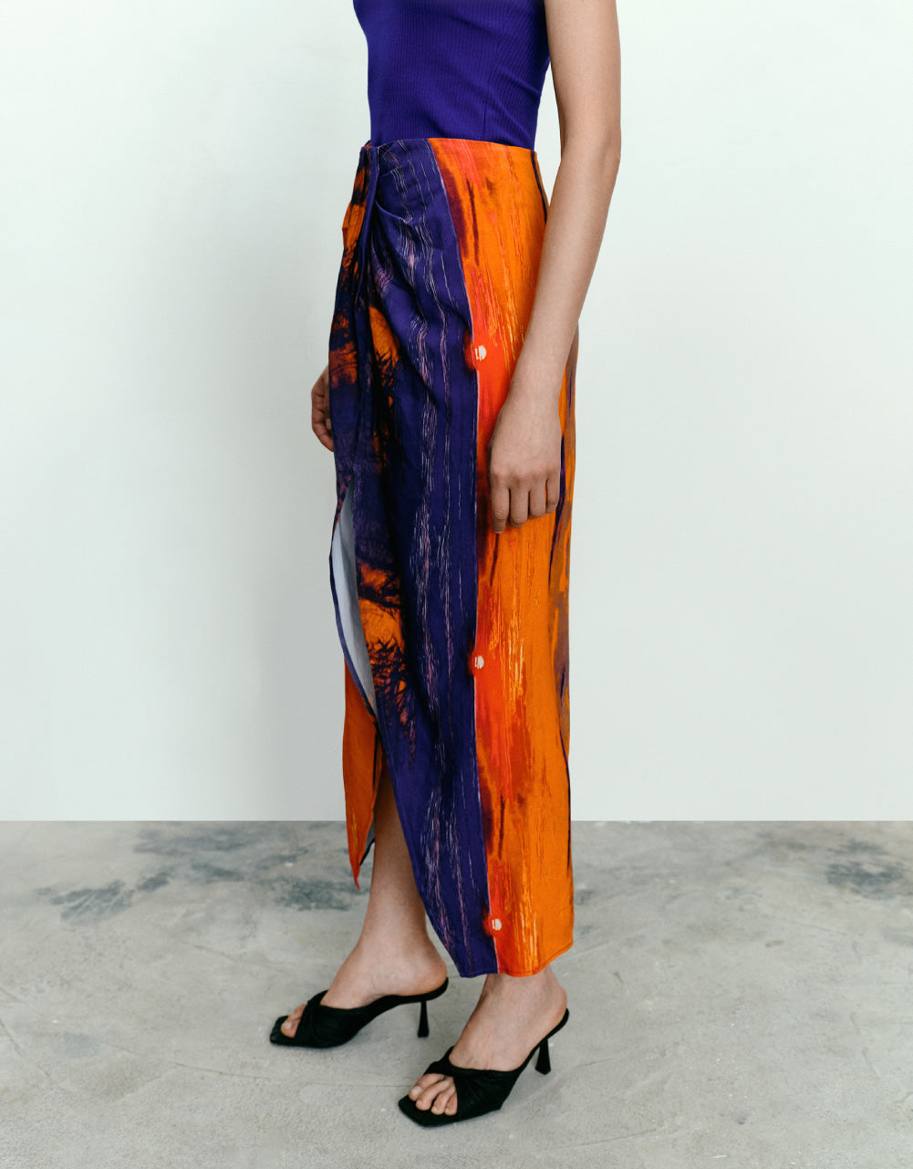 Maxi Straight Skirt