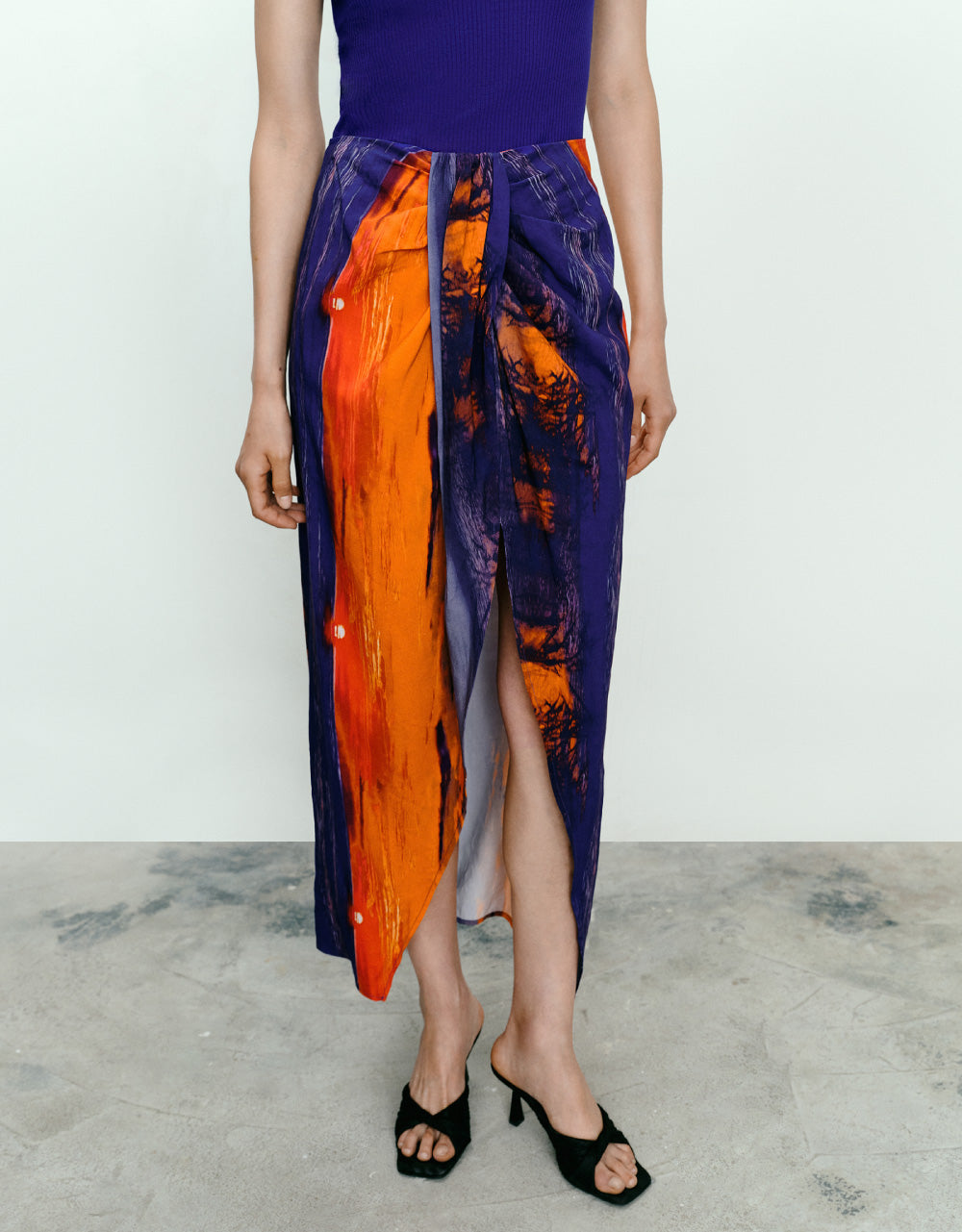 Maxi Straight Skirt