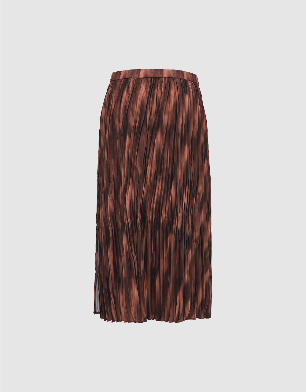 Elastic Waist A-Line Skirt
