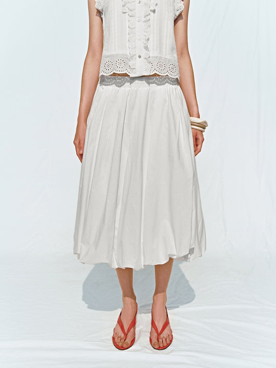 Elastic A-Line Skirts