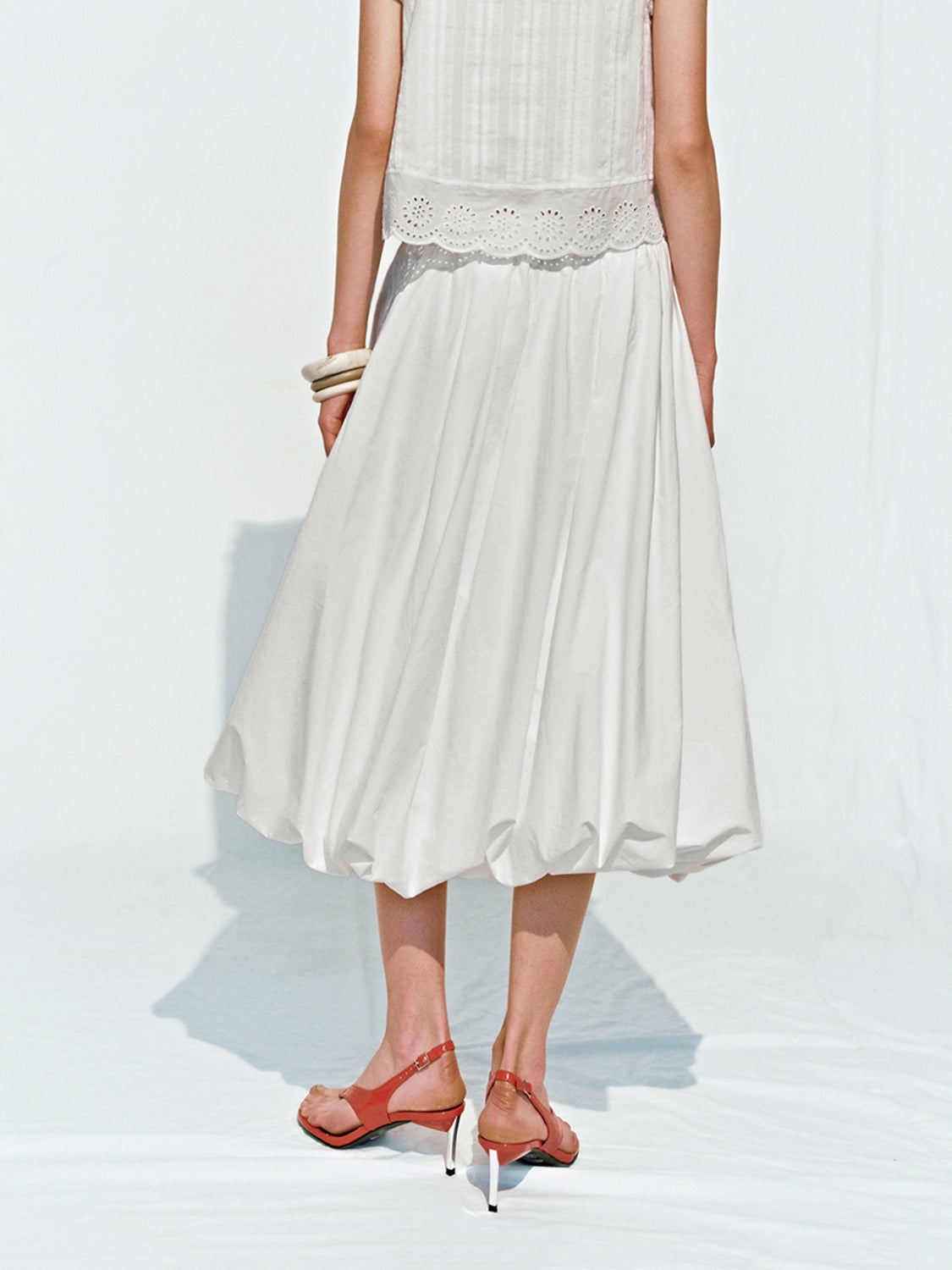 Elastic A-Line Skirts