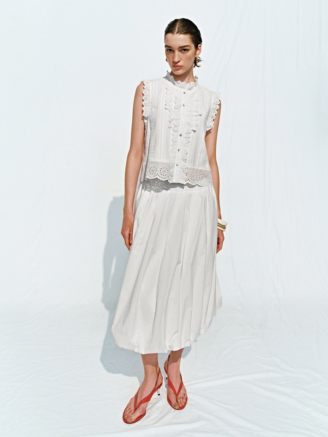 Elastic A-Line Skirts