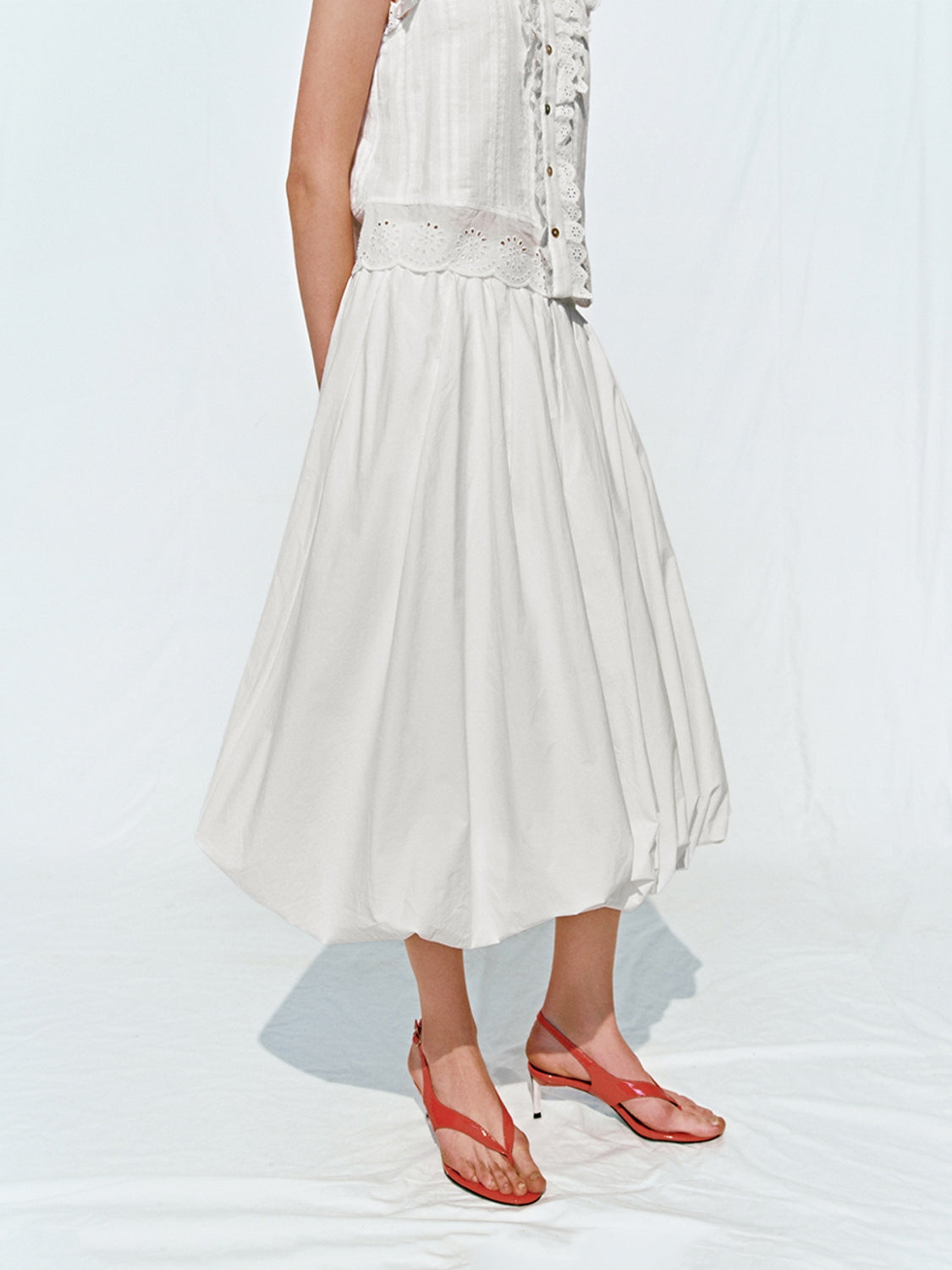Elastic A-Line Skirts