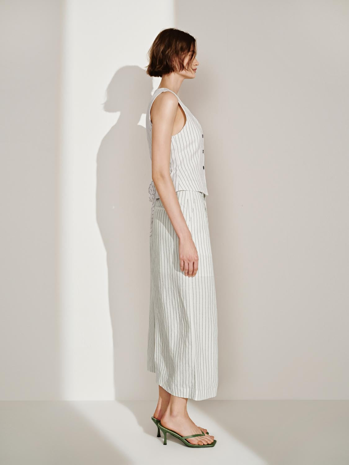 Striped Straight Skirts