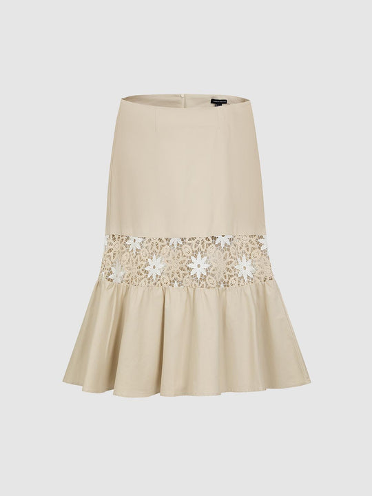 Lace A-Line Skirts