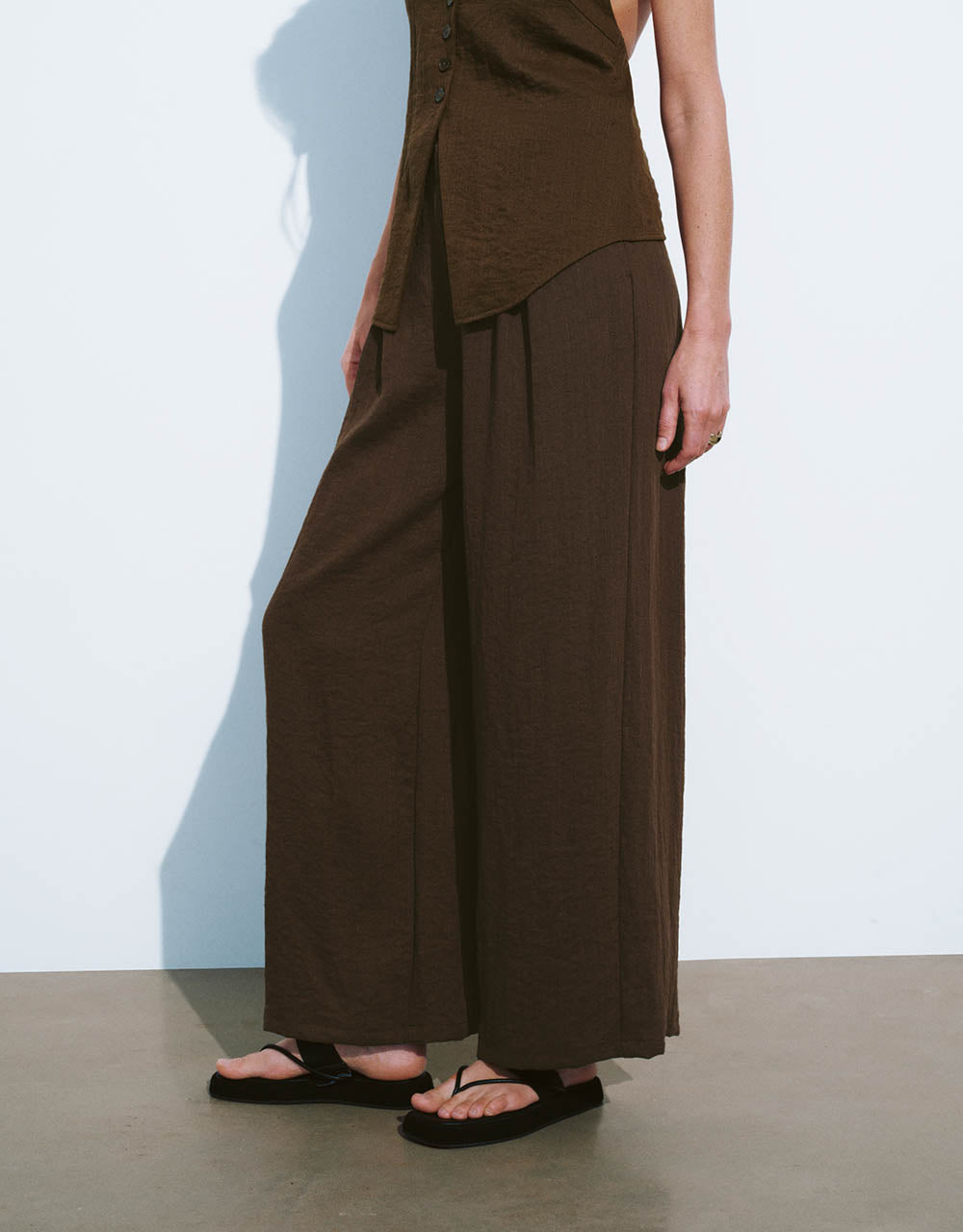 Oversized Wide-Leg Pants