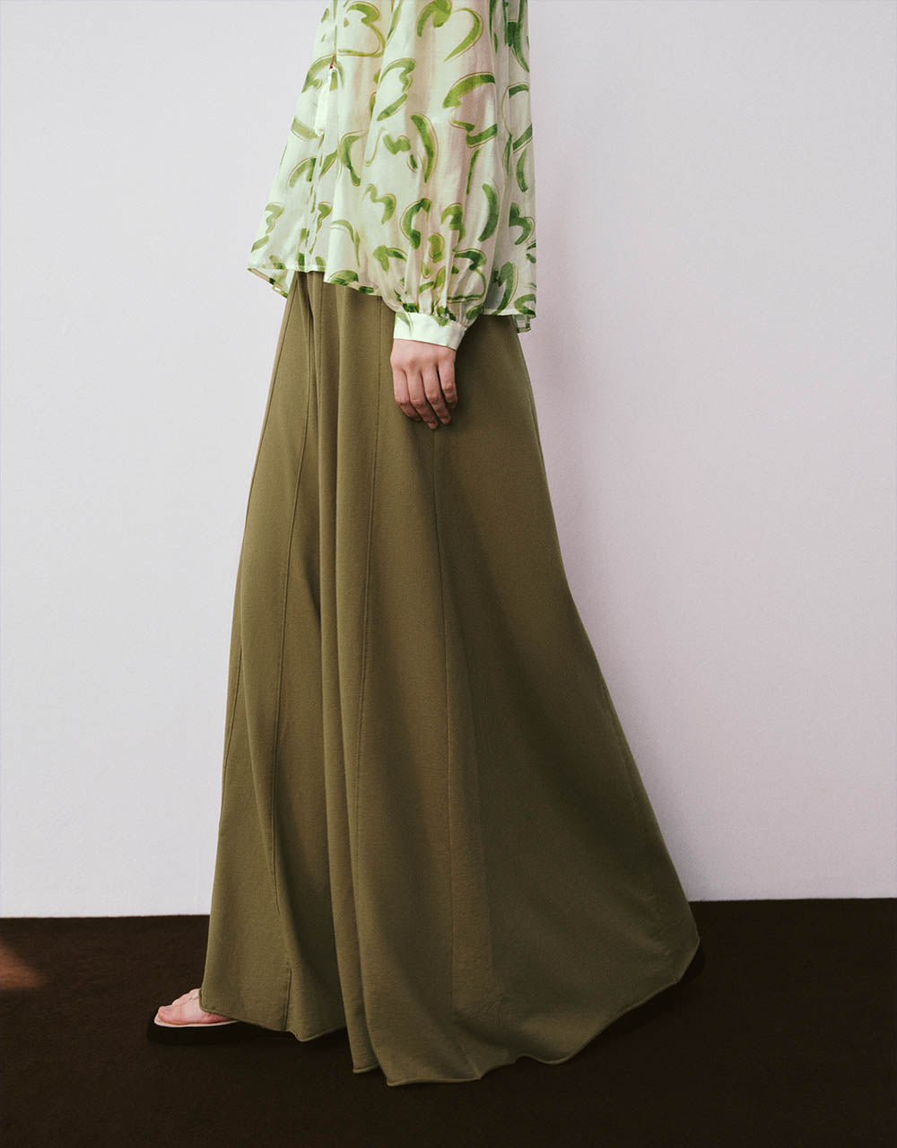 Knitted Oversized Wide-Leg Pants