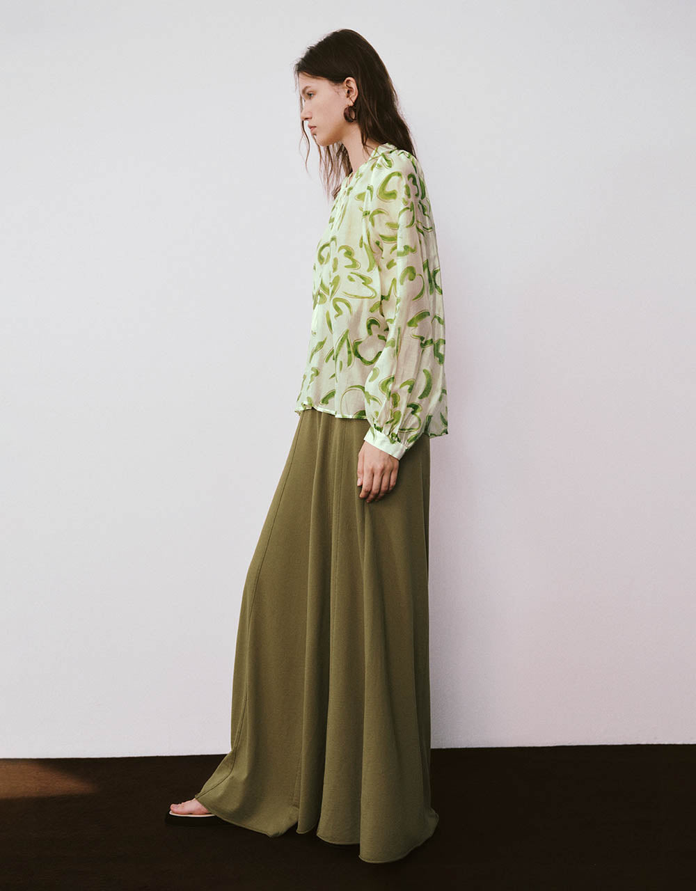 Knitted Oversized Wide-Leg Pants