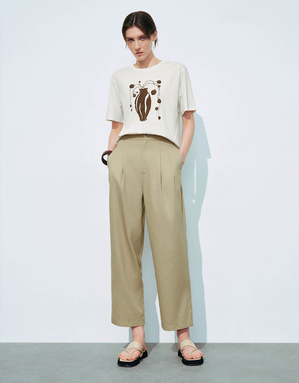 Tailored Carrot Fit Pants