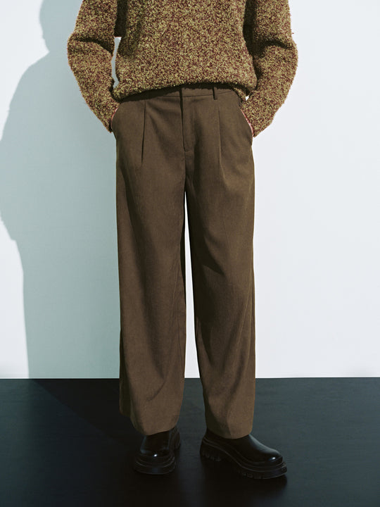 Regular Wide-Leg Pants