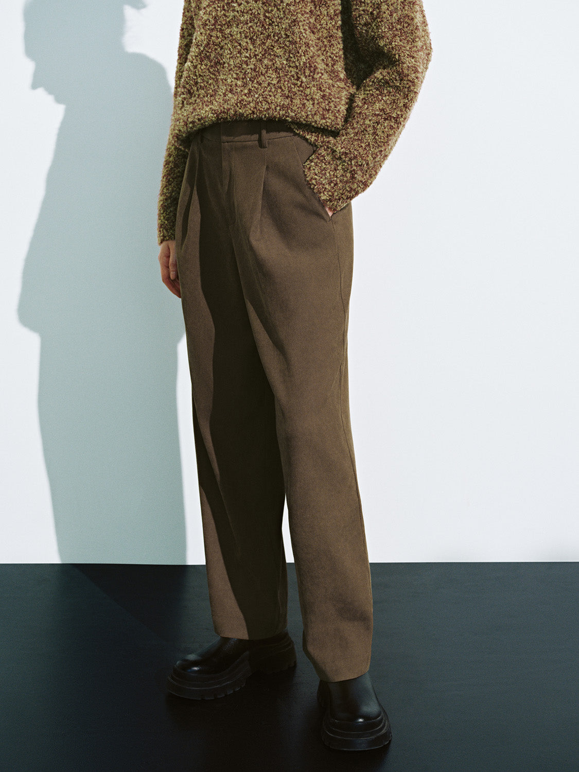 Regular Wide-Leg Pants