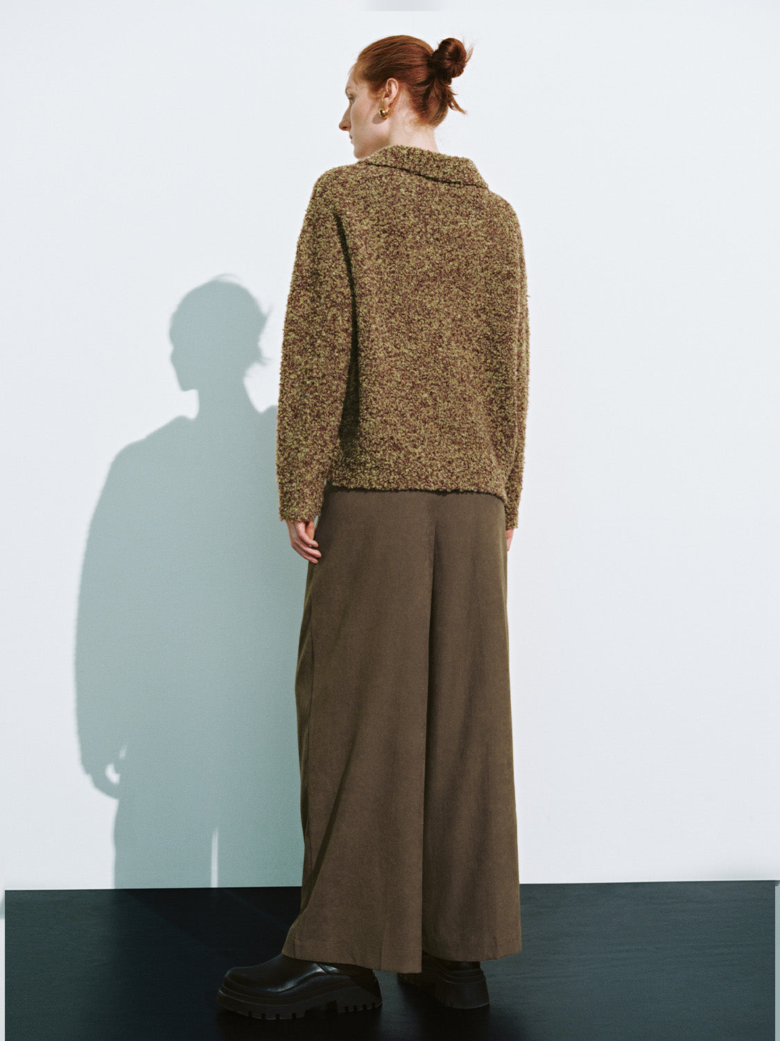 Regular Wide-Leg Pants