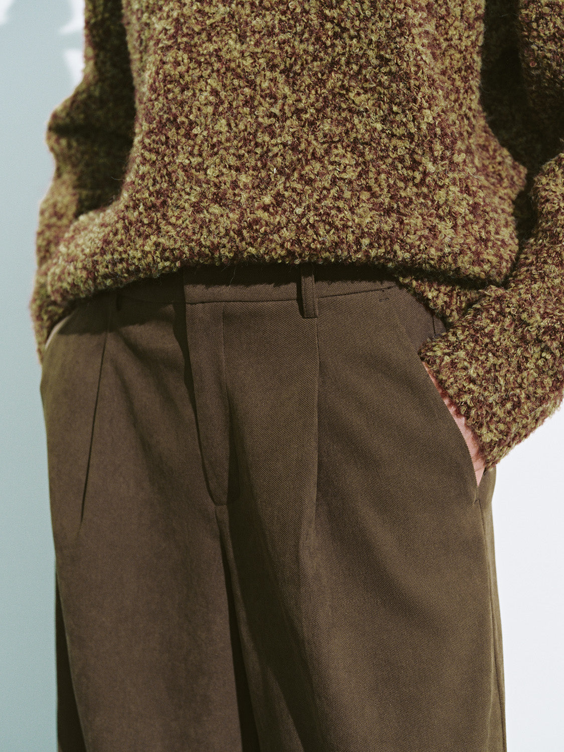 Regular Wide-Leg Pants
