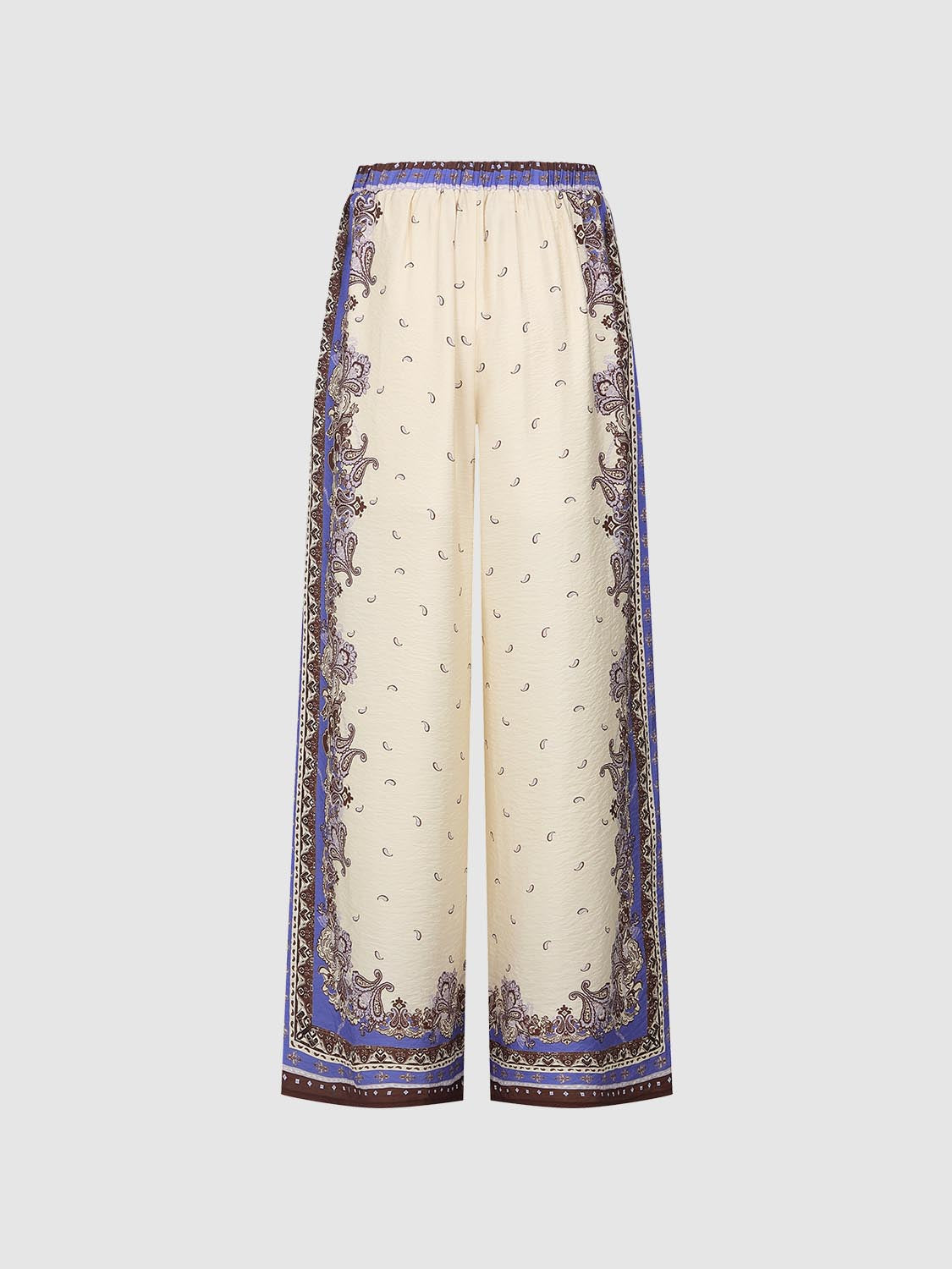 Floral Wide-Leg Pants