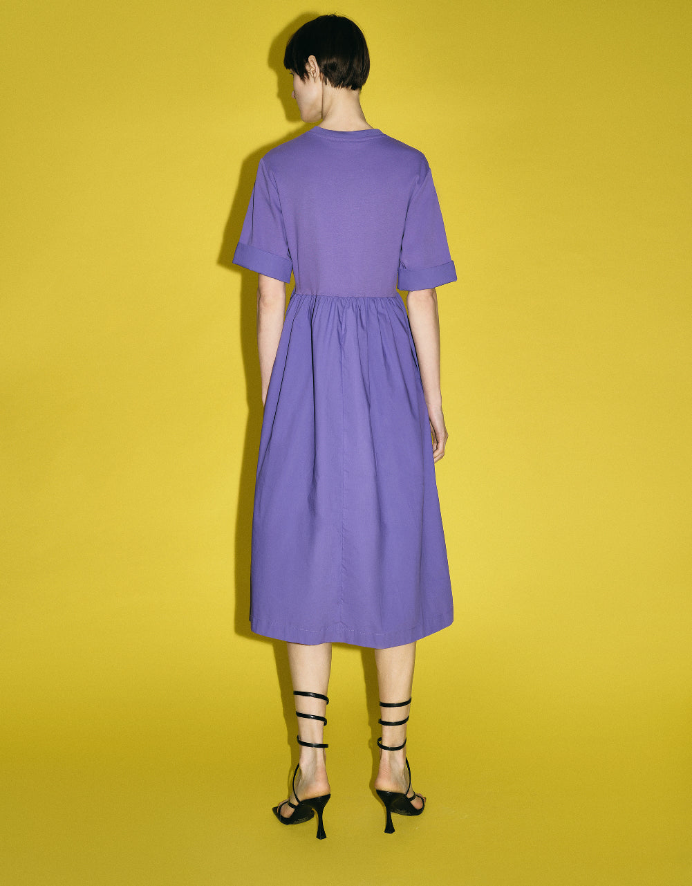 Crew Neck A-Line Dress