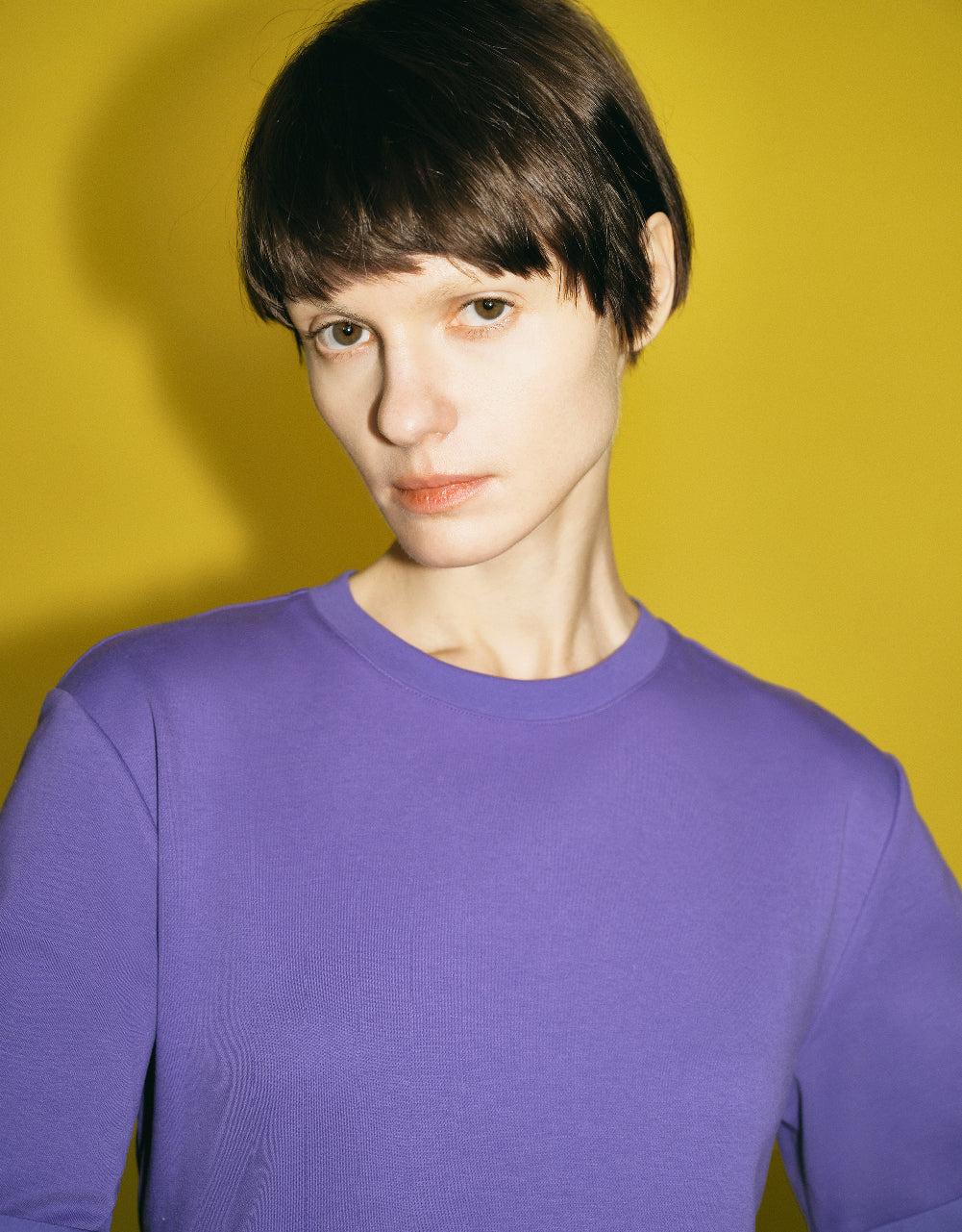 Crew Neck A-Line Dress