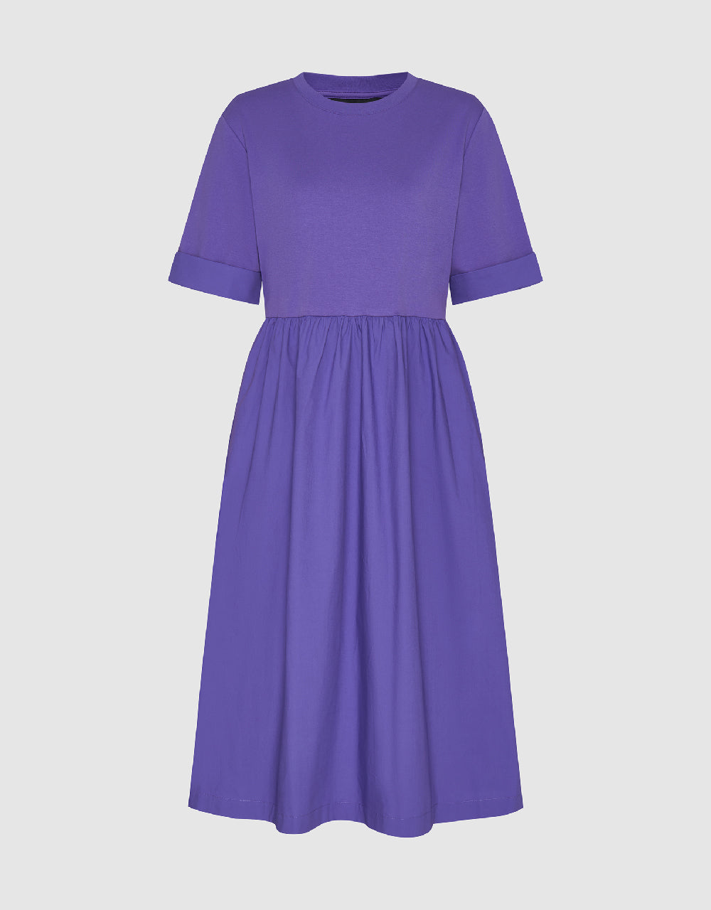 Crew Neck A-Line Dress