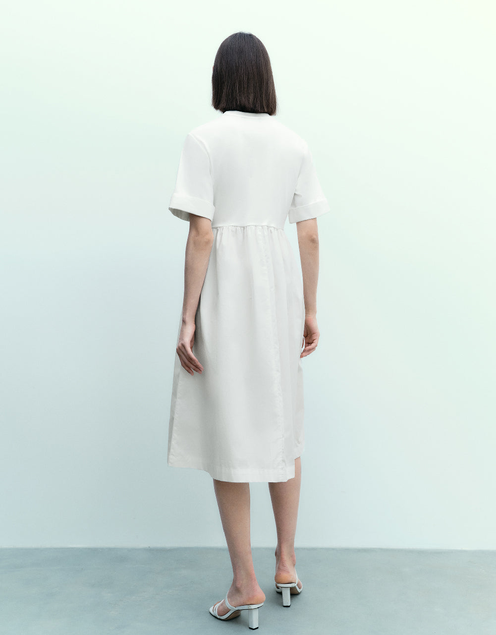 Crew Neck A-Line Dress