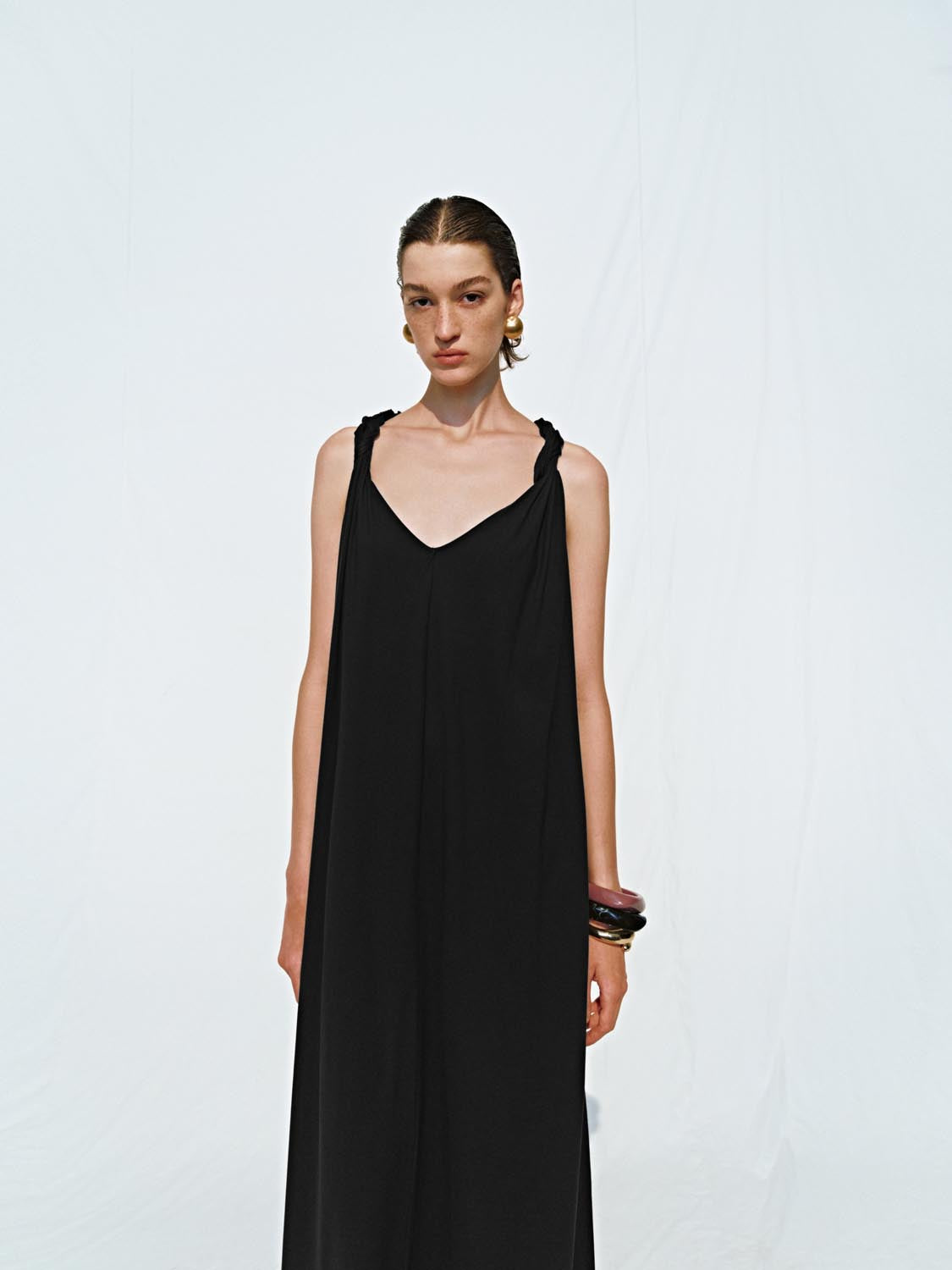 Sleeveless Loose A-Line Maxi Dresses