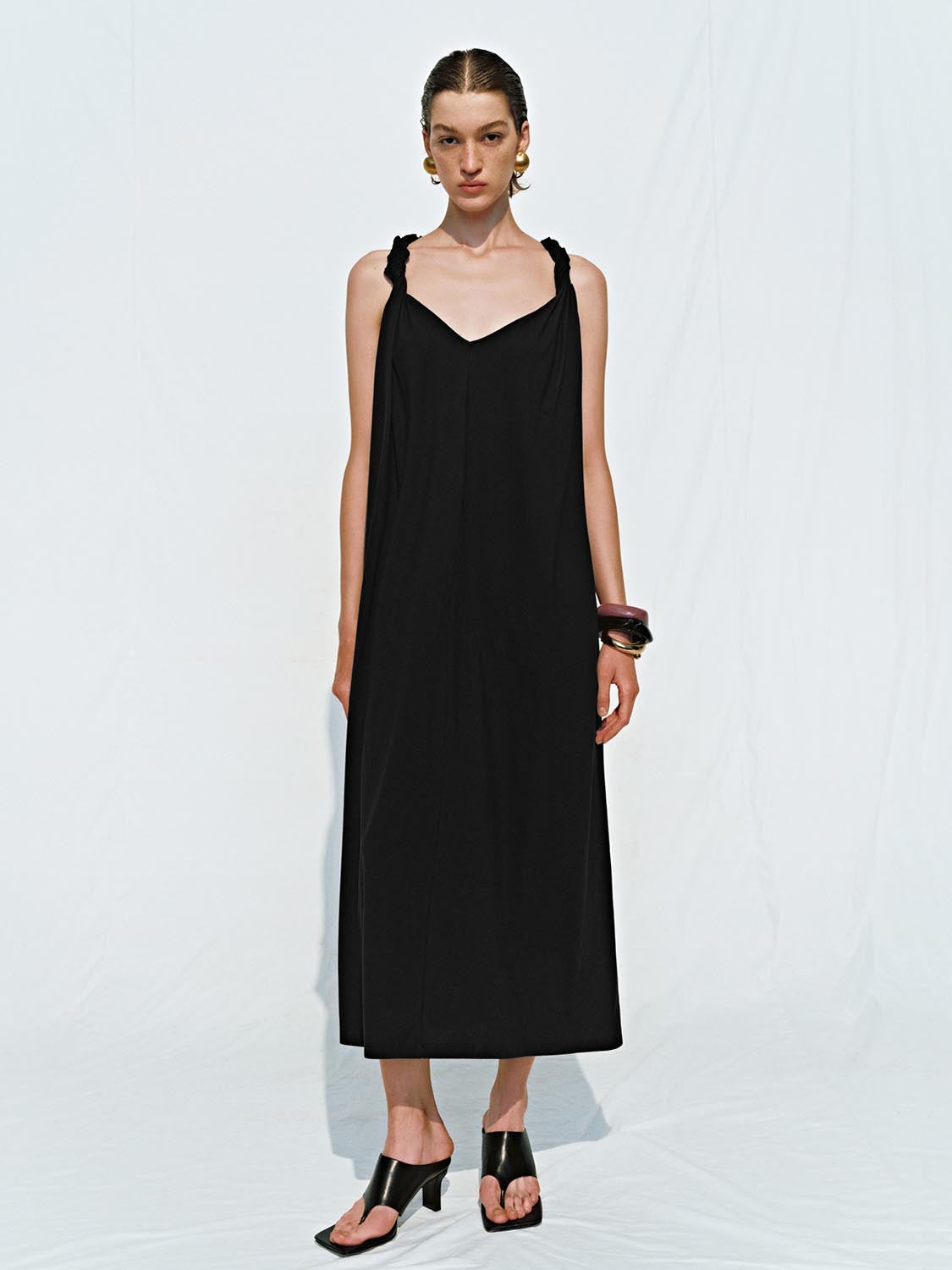 Sleeveless Loose A-Line Maxi Dresses