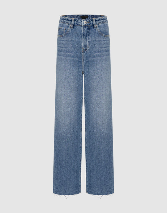 Long Straight Jeans