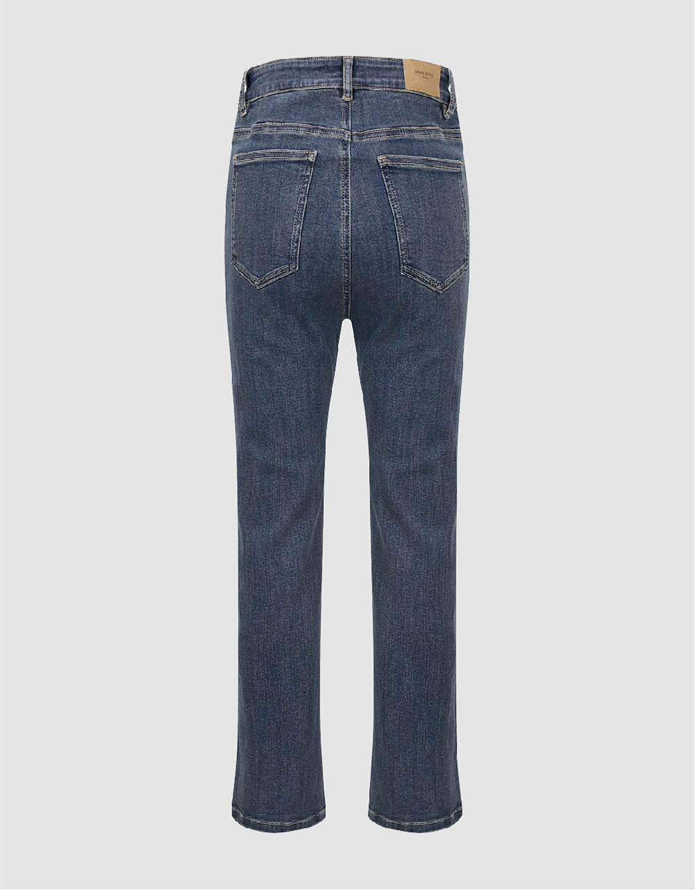 Split Hem Straight Jeans