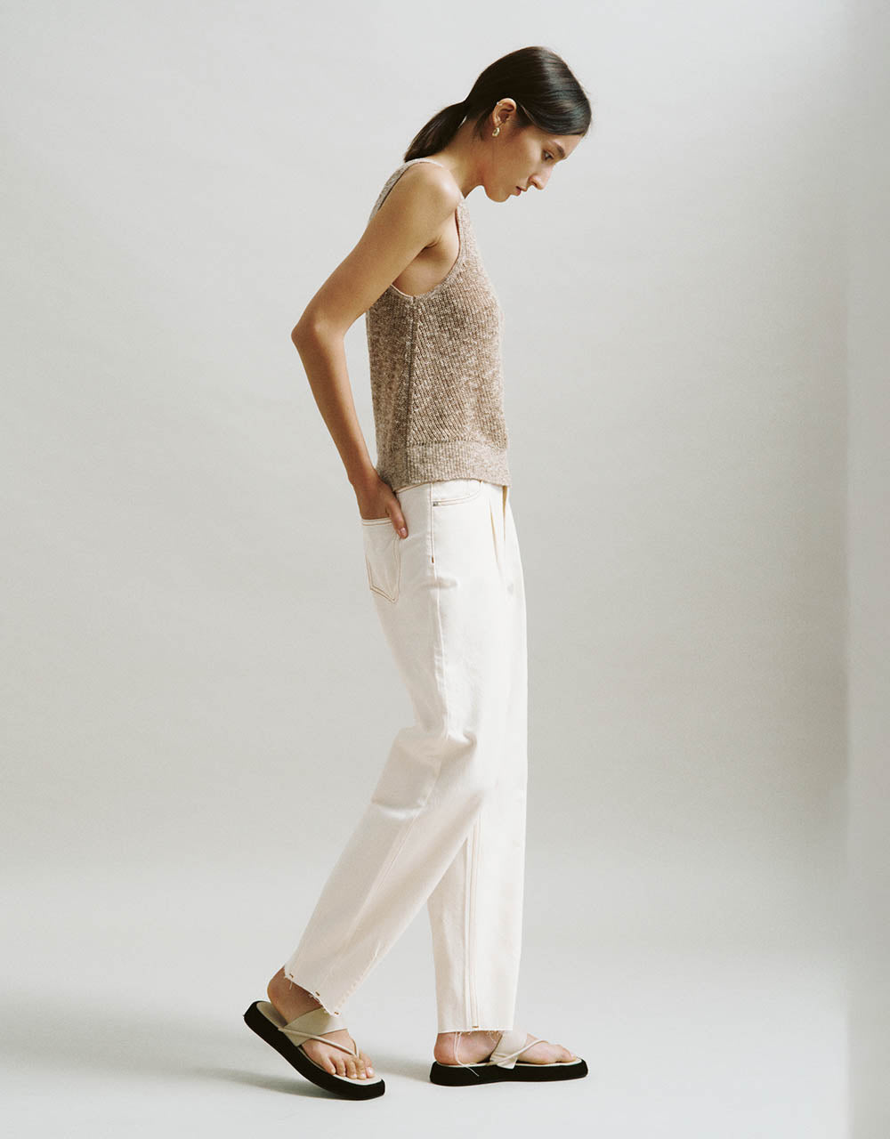 Loose Carrot Fit Jeans