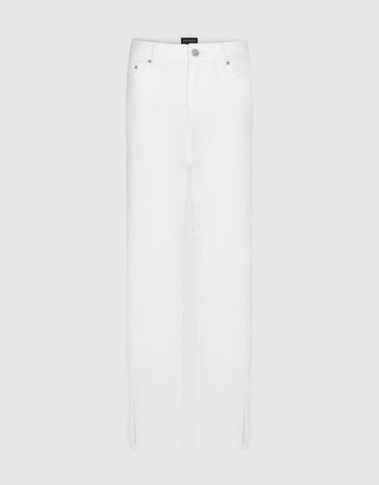 Split Hem Flare Jeans