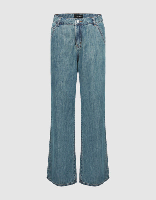 Wide-Leg Jeans