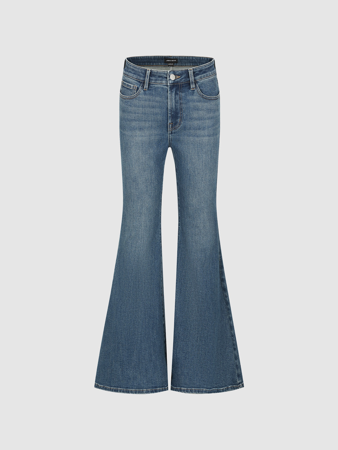 Skinny Denim Flared Jeans