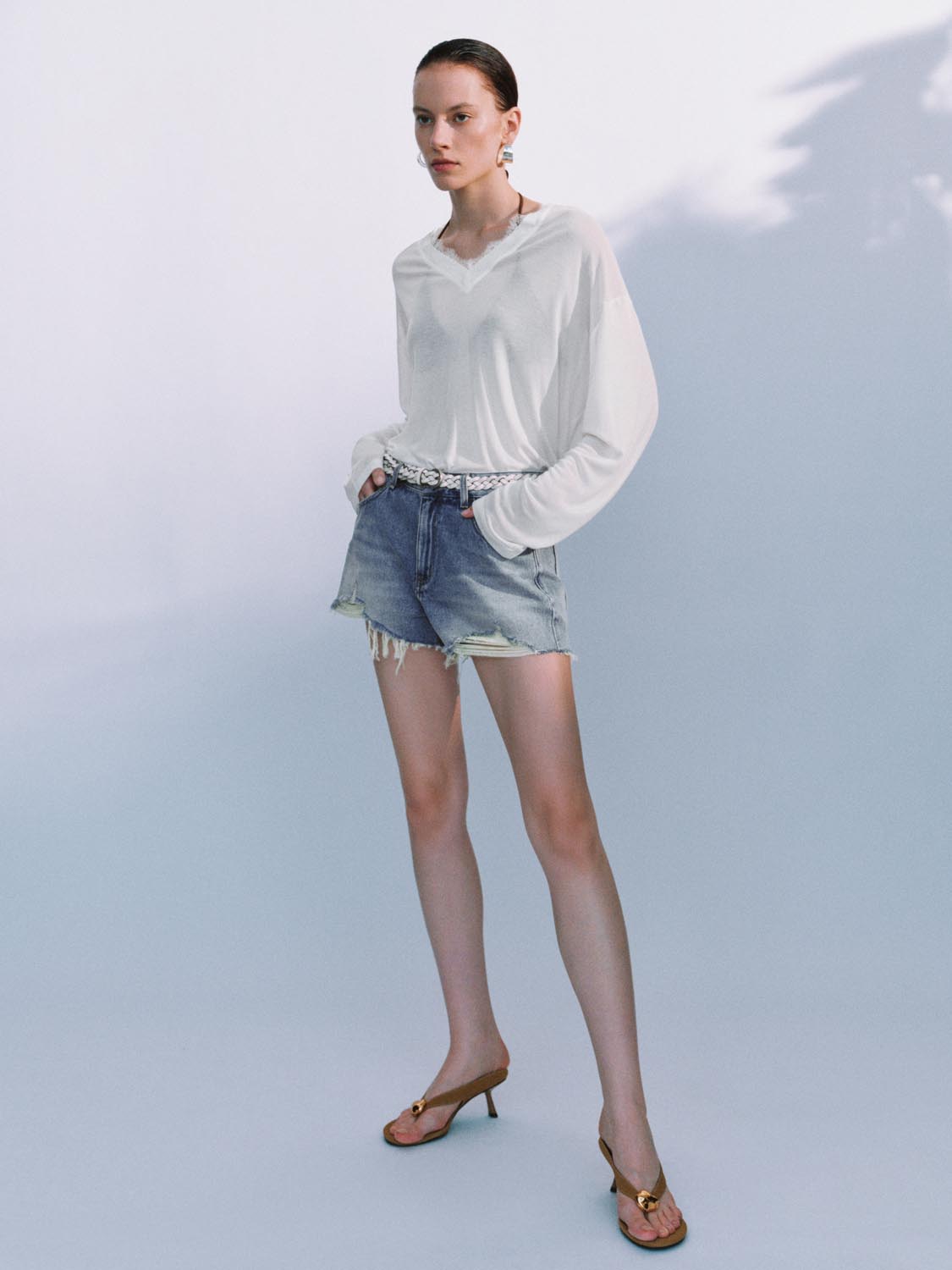 Leisure Denim Shorts