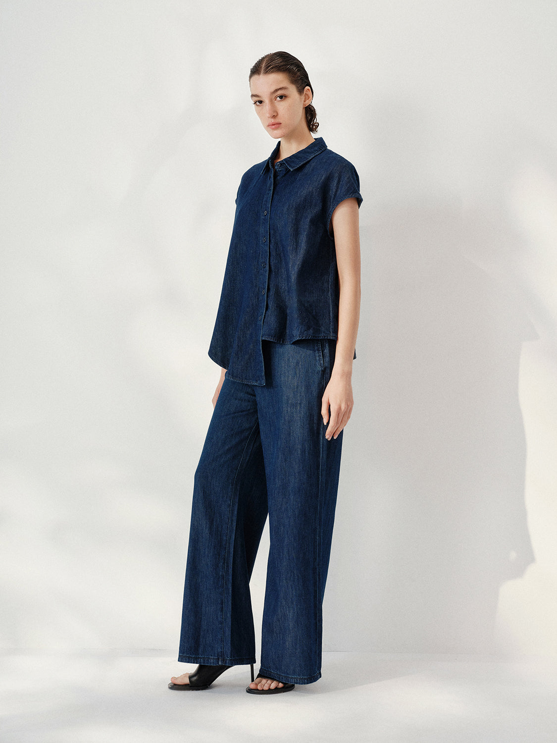 Sleeveless Denim Shirts