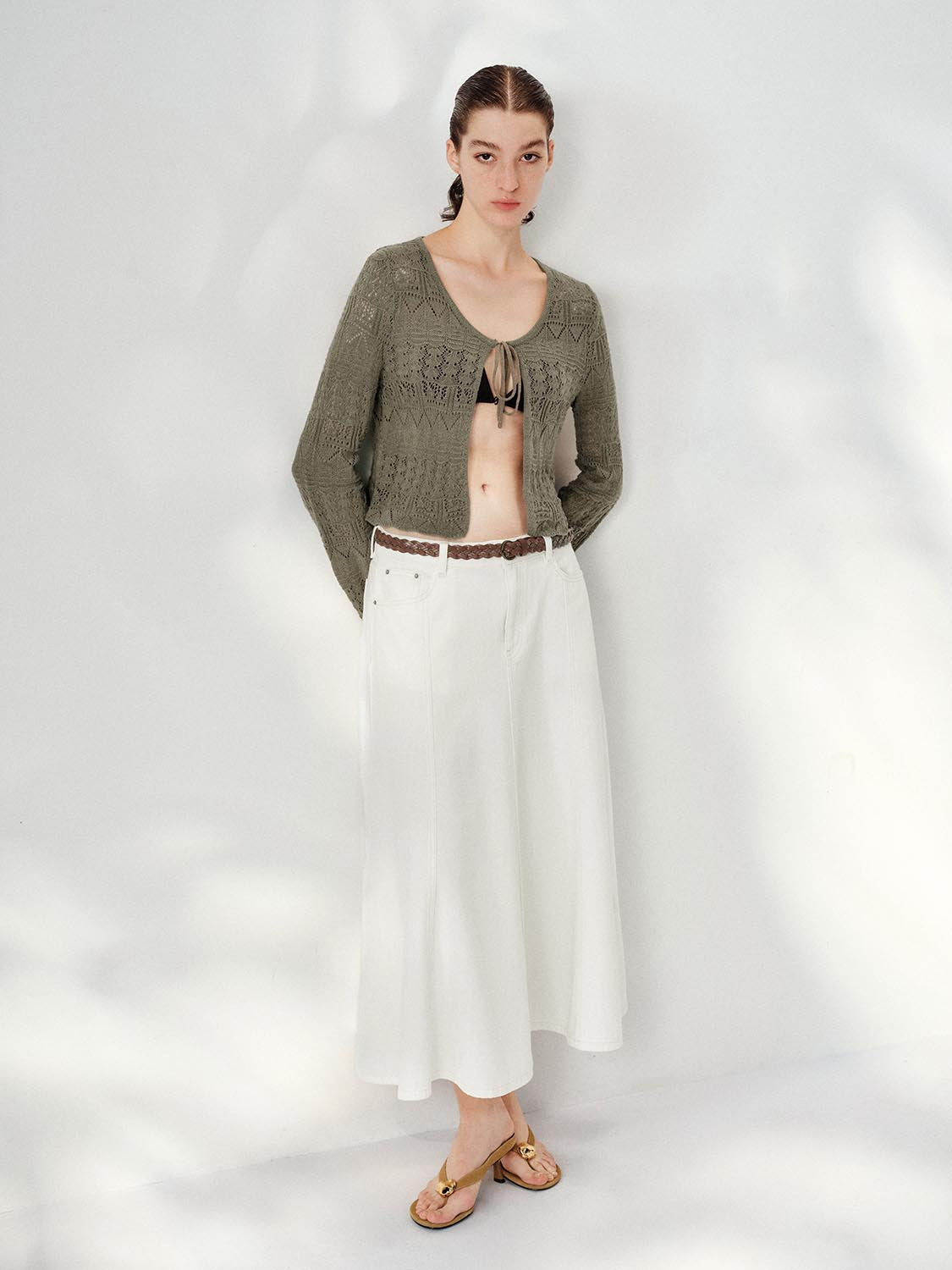 Denim Maxi Skirts