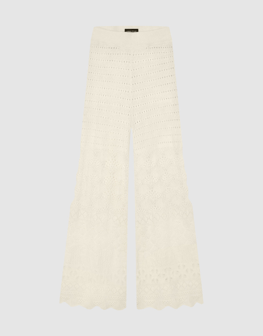 Crochet Flare Knitted Pants