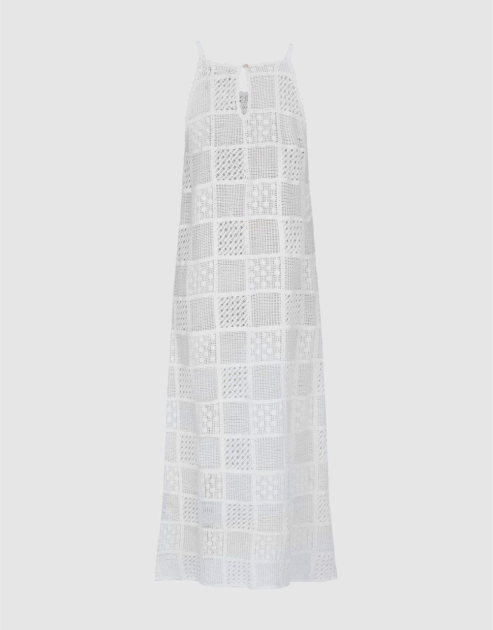 Crochet Sleeveless Knitted Dress