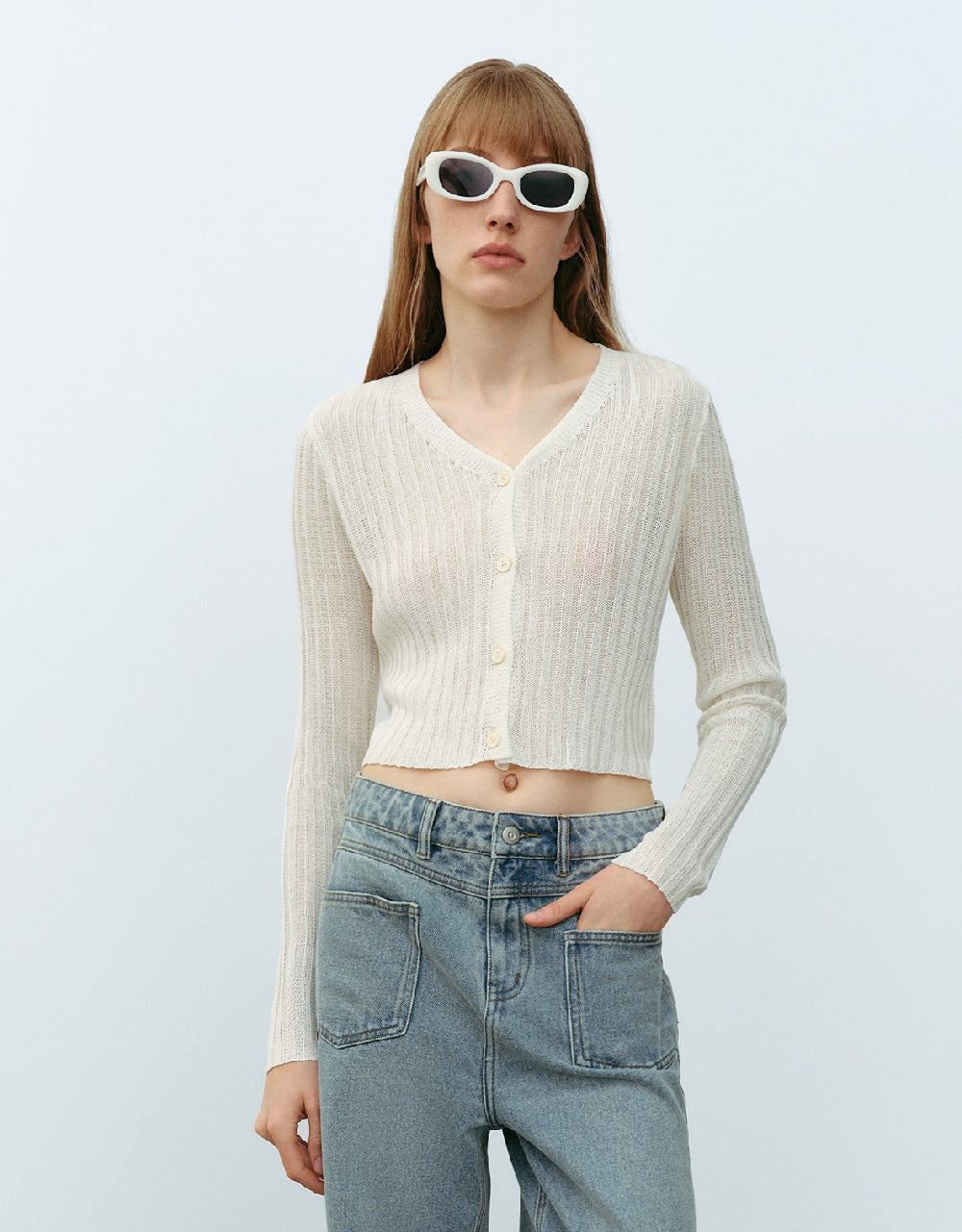 Button Up Knitted Cardigan