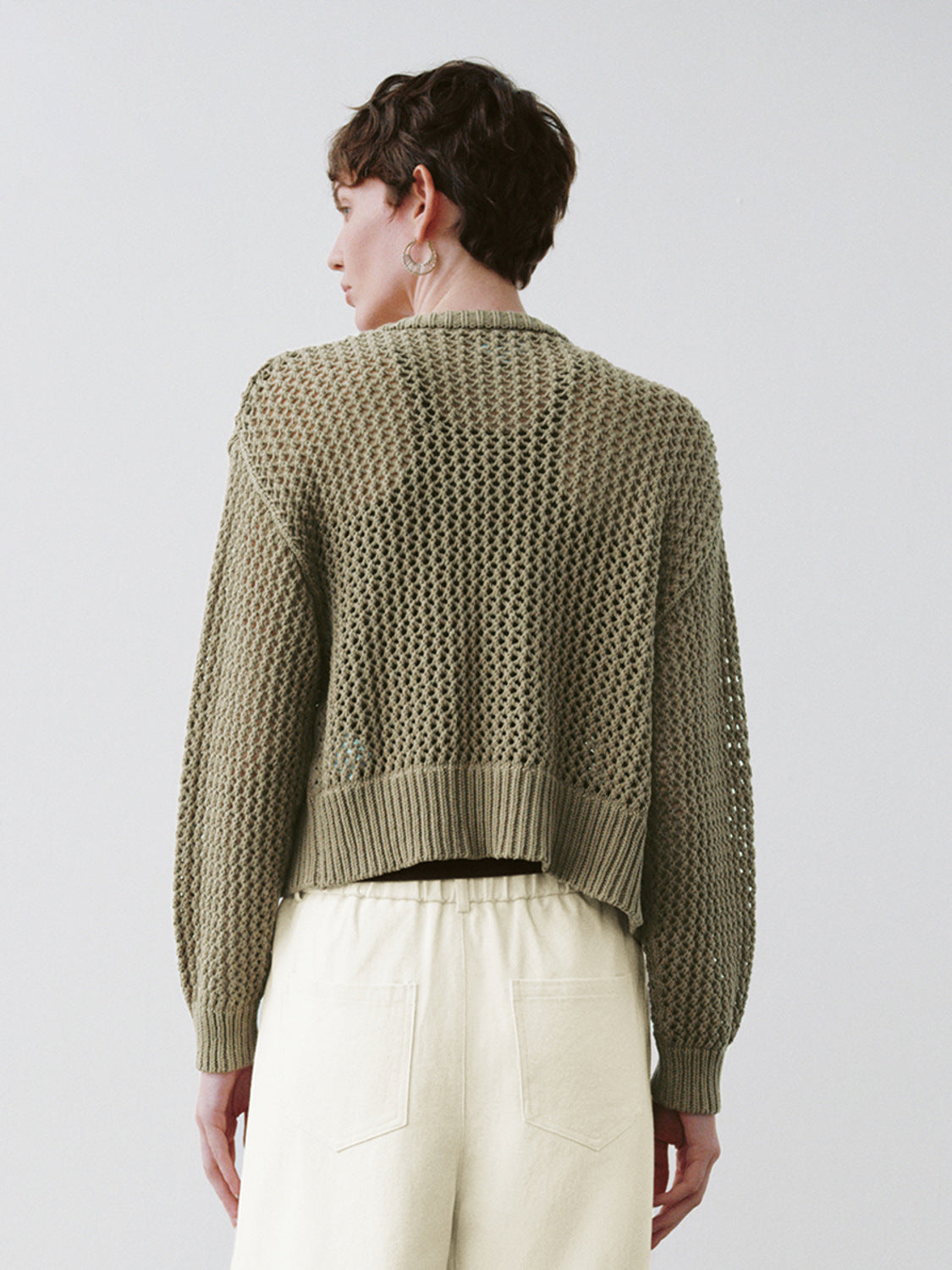 Cropped Knitted Cardigans