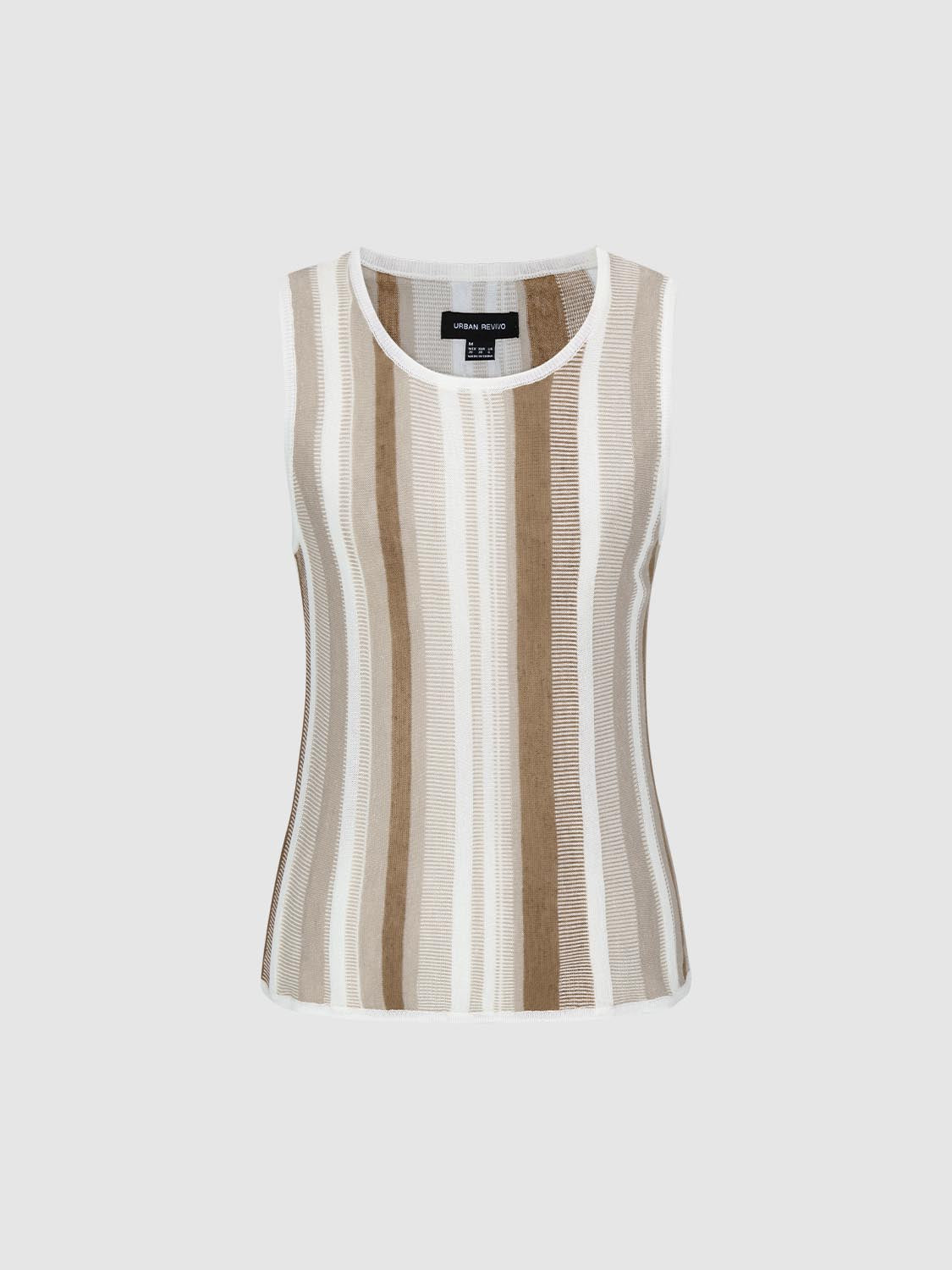 Knitted Striped T-Shirts