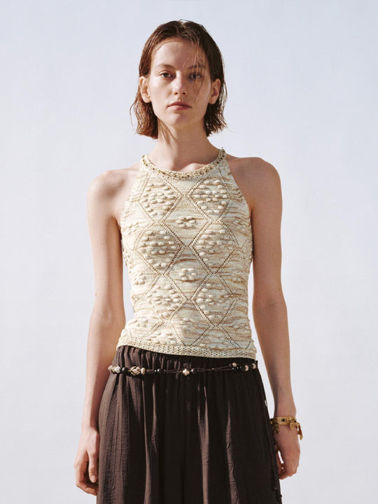 Sleeveless Skinny-Fit T-Shirts