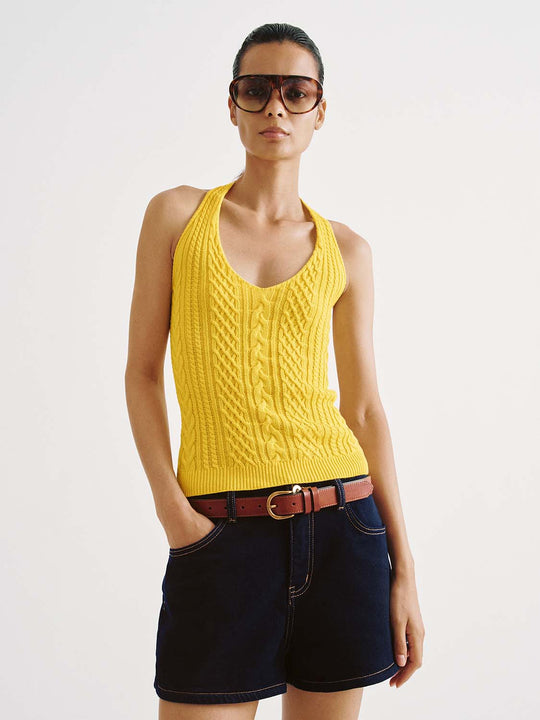 Cotton Knitted Fabric With Medium Thickness And Slight Stretch Texture And Subtle Detailing T-Shirt