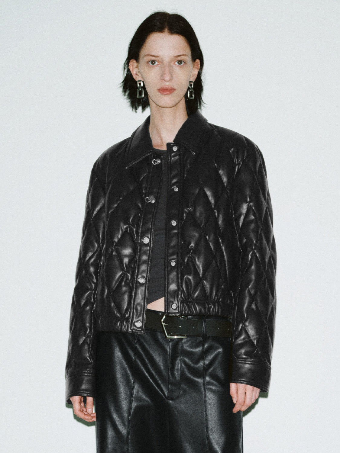 Leather Down Outerwear