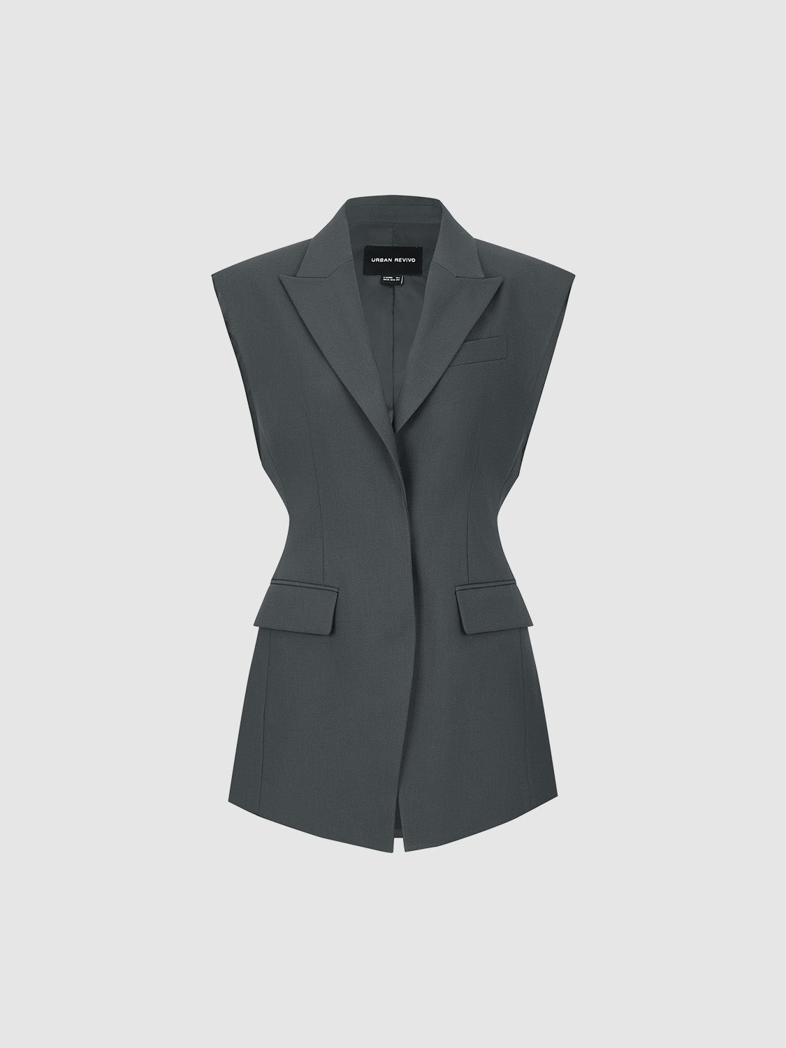 Peak Lapel Skater Vest