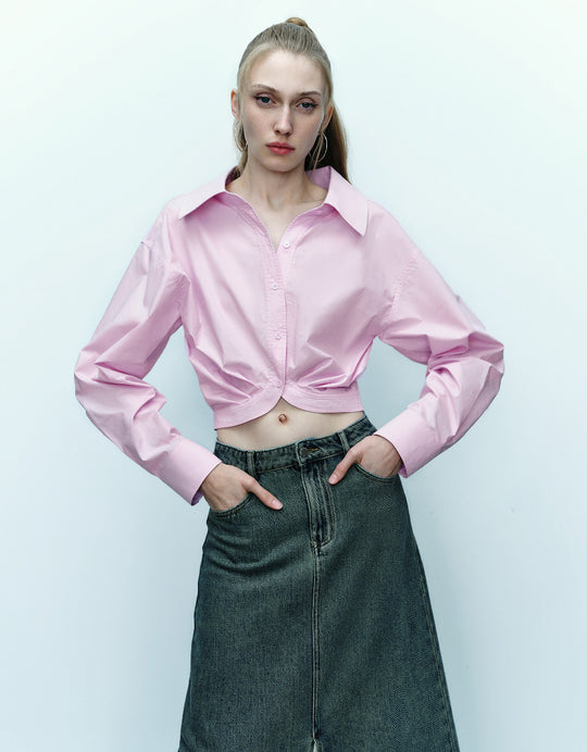 Button Up Skater Shirt