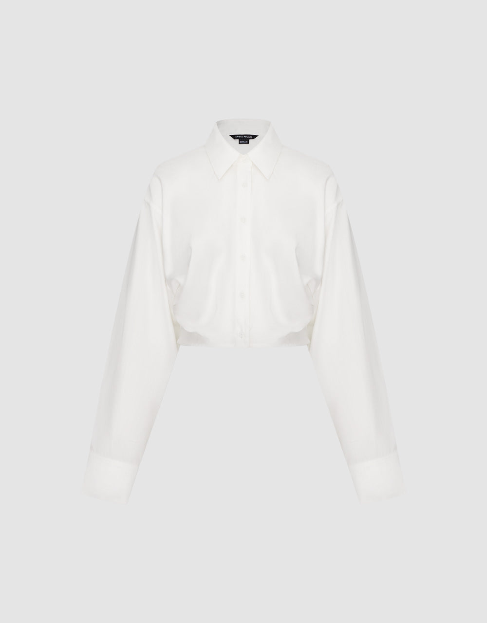 Drop Shoulder Sleeve Button Up Shirt