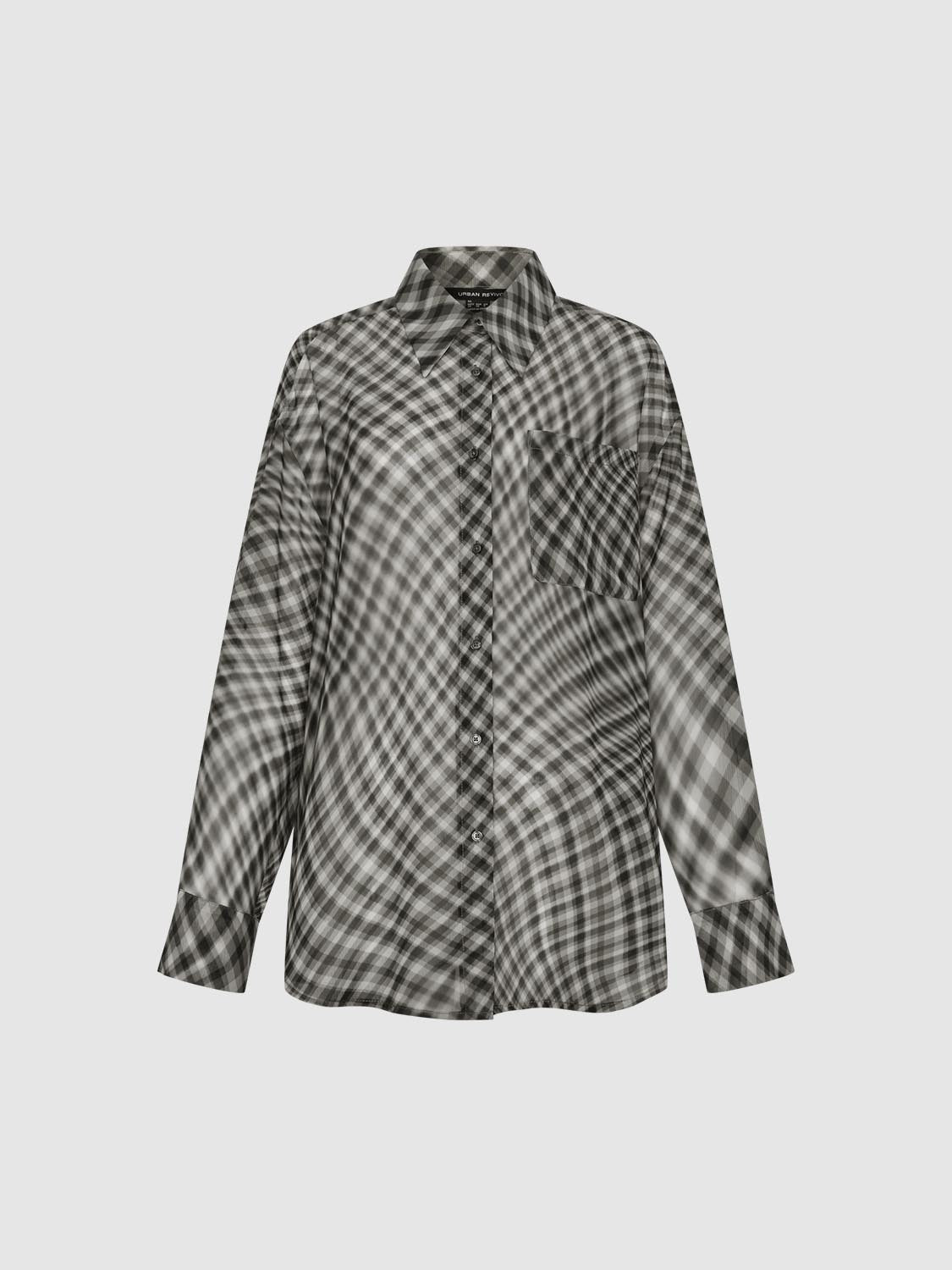 Plaid Long Sleeve Shirts
