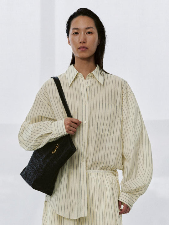 Striped Loose-Fit Shirts