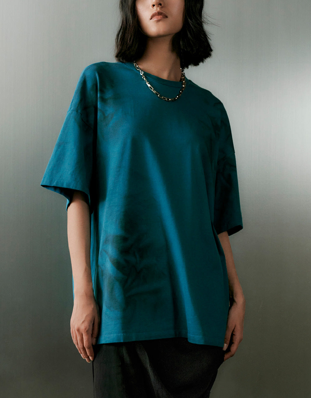 Crumpled Effect T-Shirt
